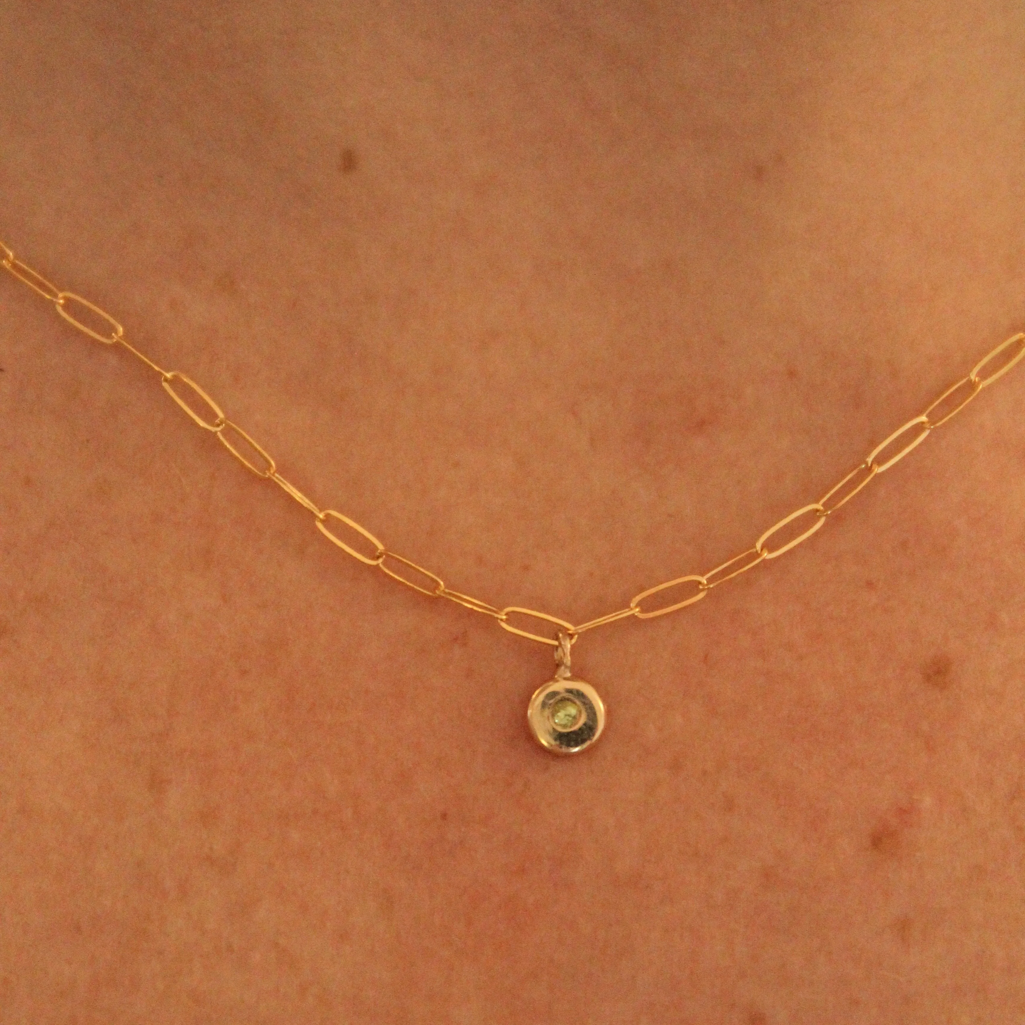 Birthstone Charm Necklace