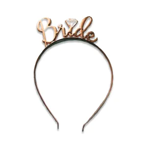 Bride to Be Tiara Rose Gold