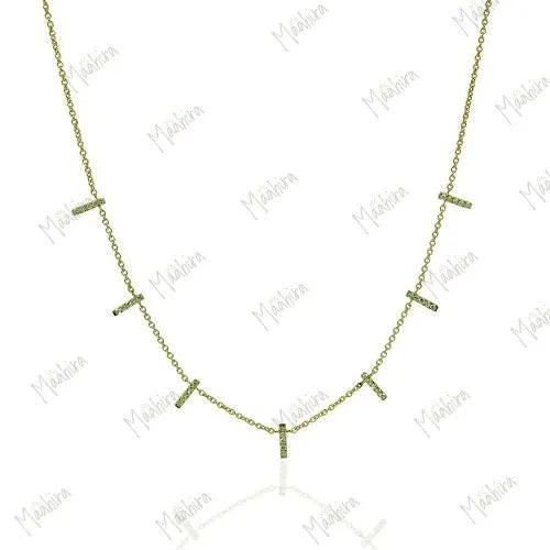 Diamond Spike Necklace
