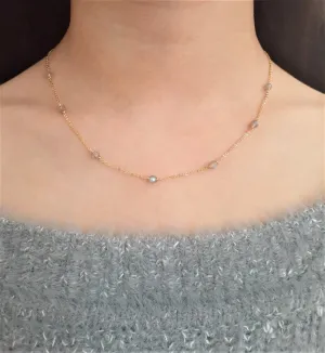 Labradorite Beaded Necklace