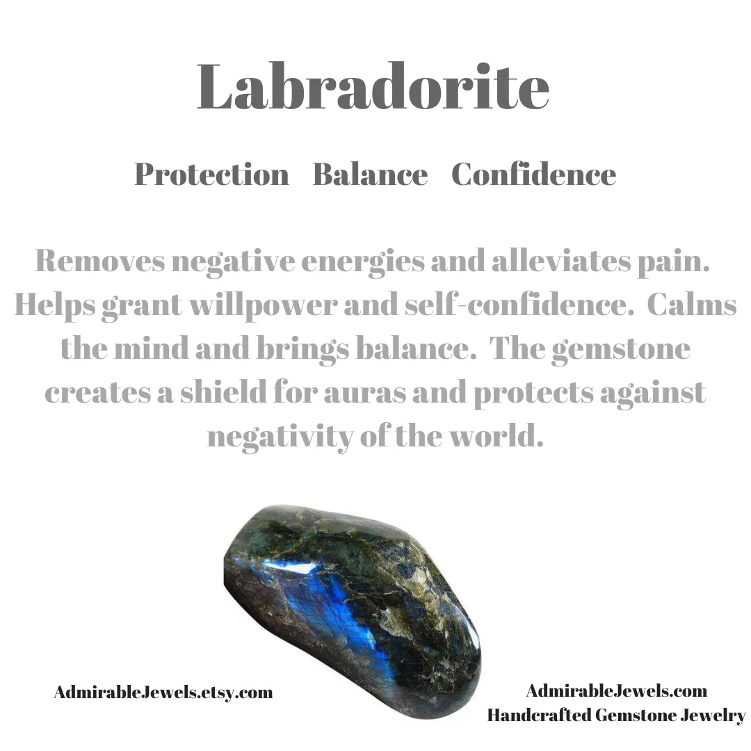 Labradorite Beaded Necklace