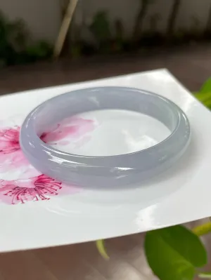 Lavender Jadeite Bangle | 51mm (NJBA011)