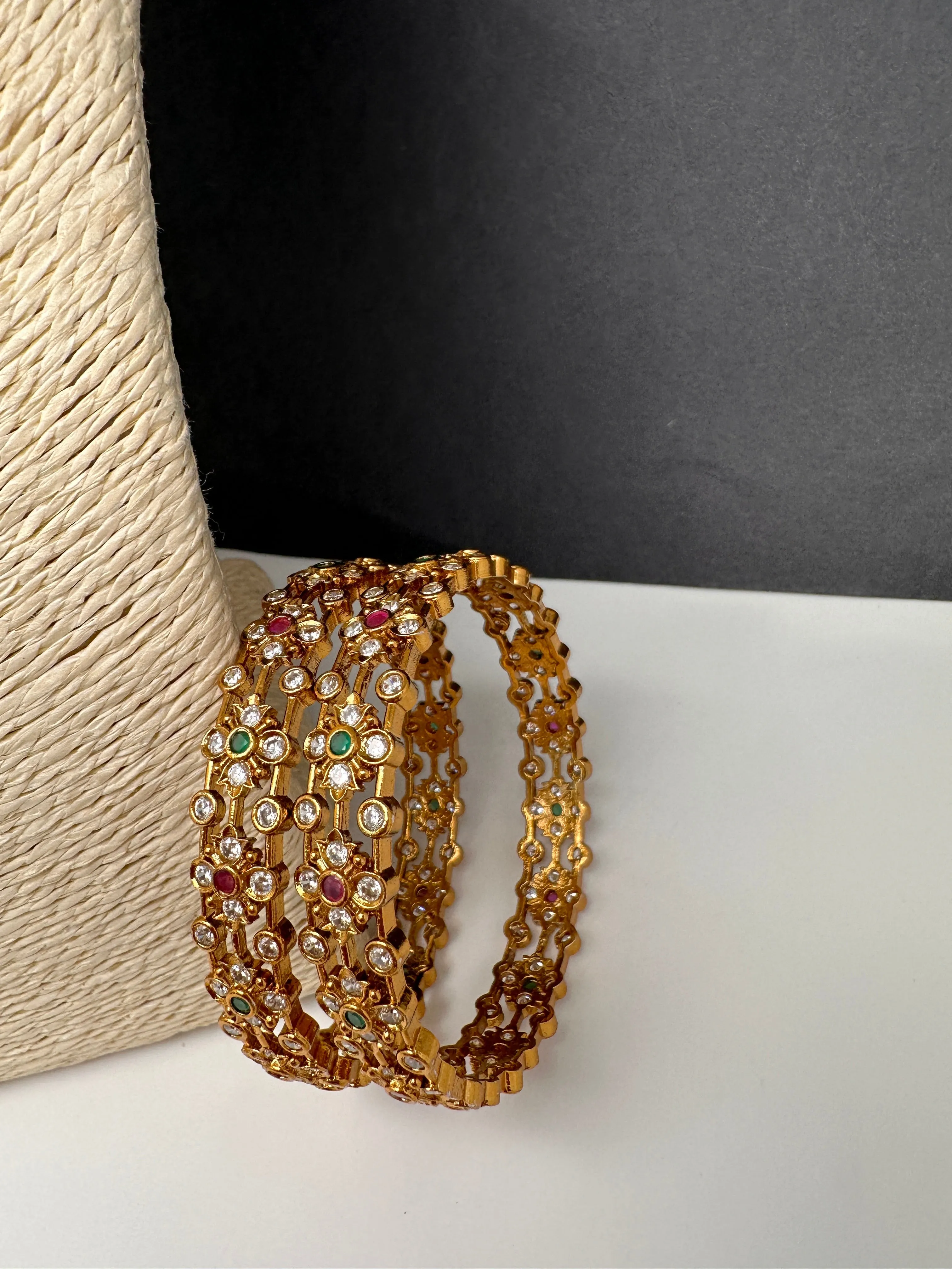 Matte CZ  Bangles