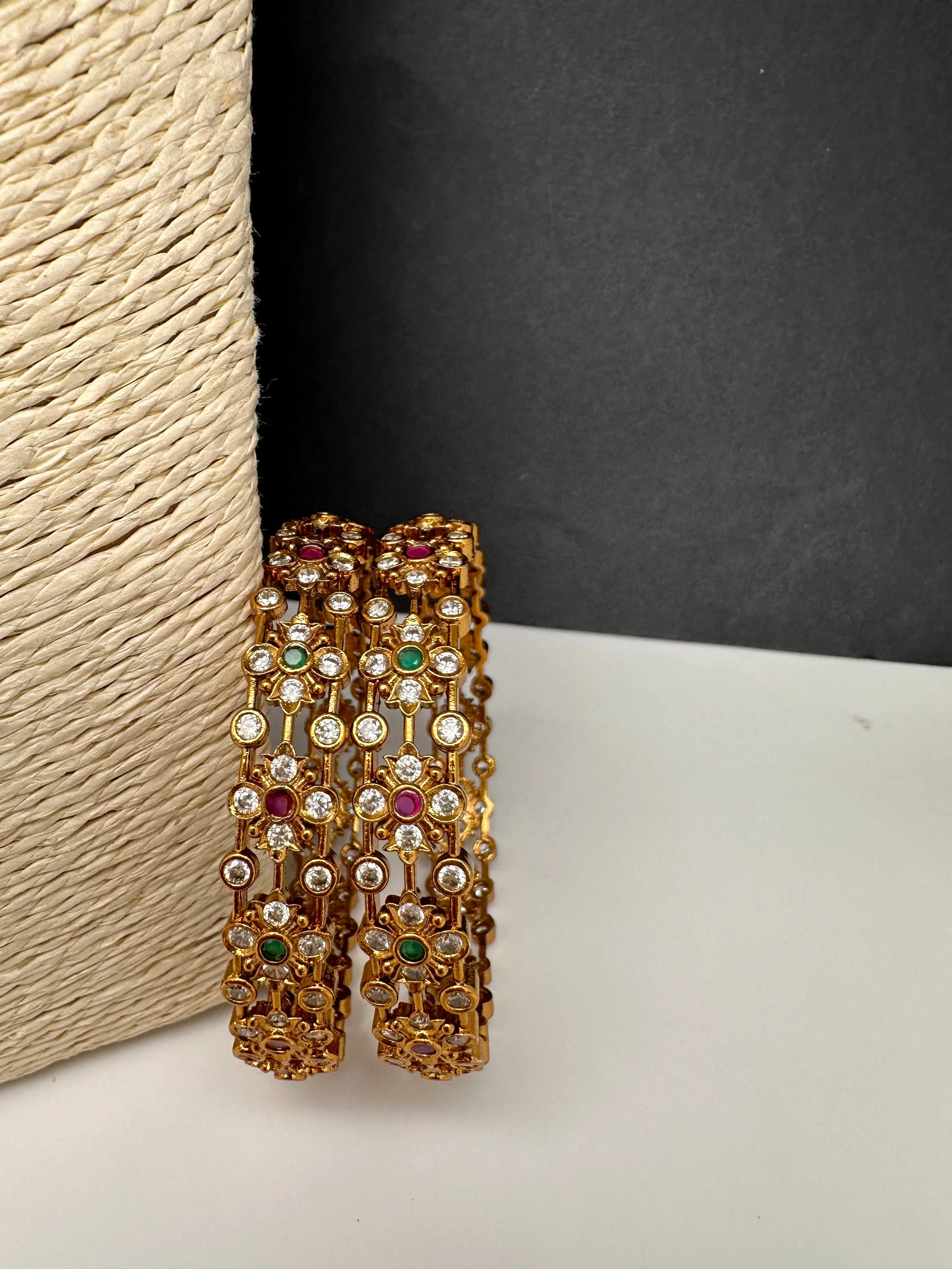 Matte CZ  Bangles