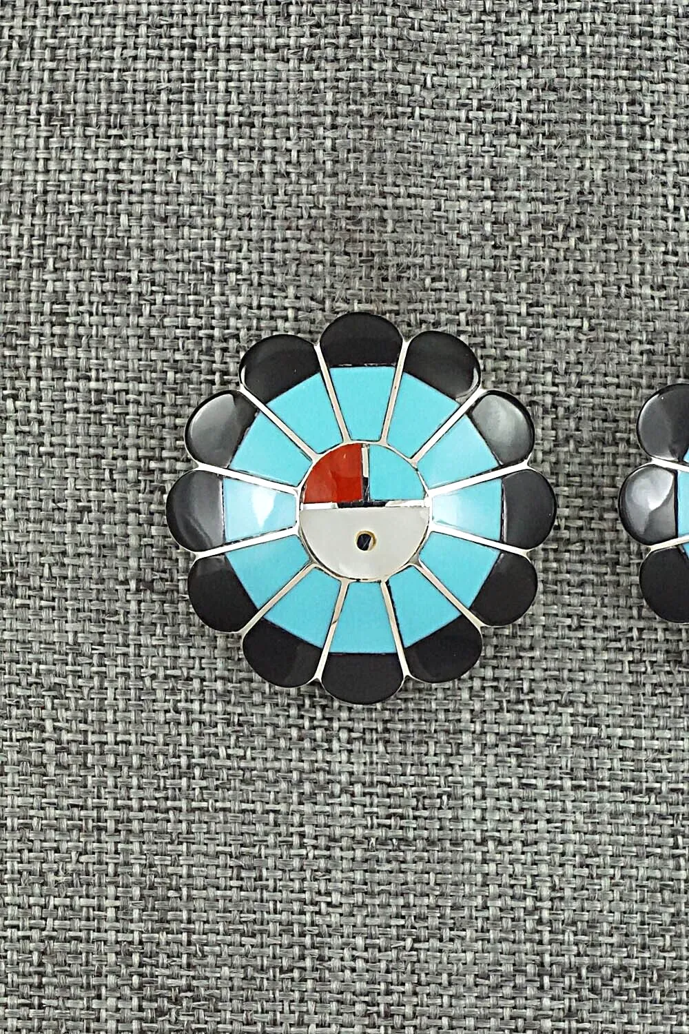 Multi-Stone & Sterling Silver Earrings - Denise Siutza
