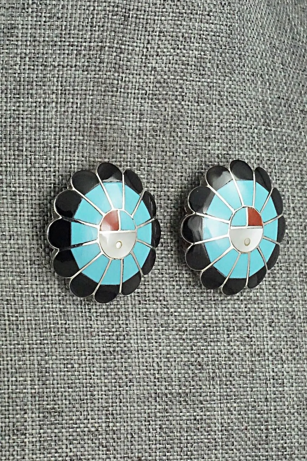Multi-Stone & Sterling Silver Earrings - Denise Siutza