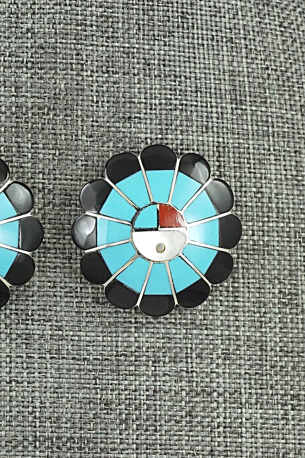 Multi-Stone & Sterling Silver Earrings - Denise Siutza