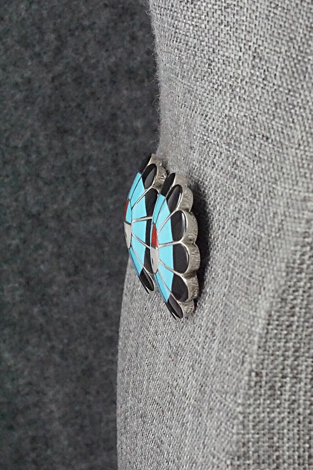 Multi-Stone & Sterling Silver Earrings - Denise Siutza