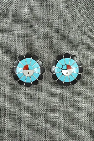 Multi-Stone & Sterling Silver Earrings - Denise Siutza