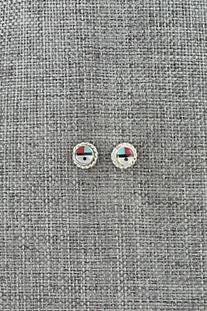 Multi-Stone & Sterling Silver Earrings - Devoria Bowakaty