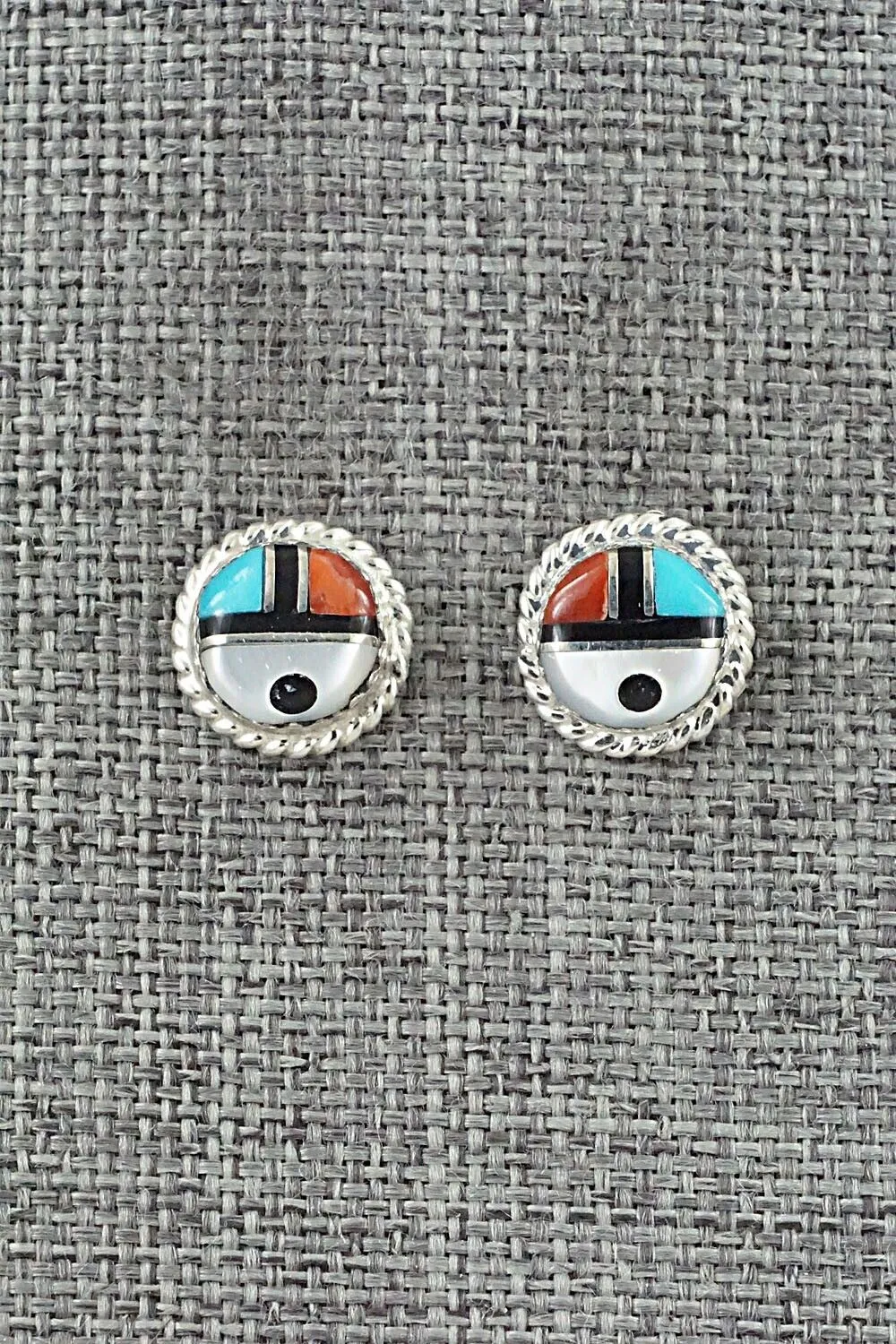 Multi-Stone & Sterling Silver Earrings - Elvira Kiytite