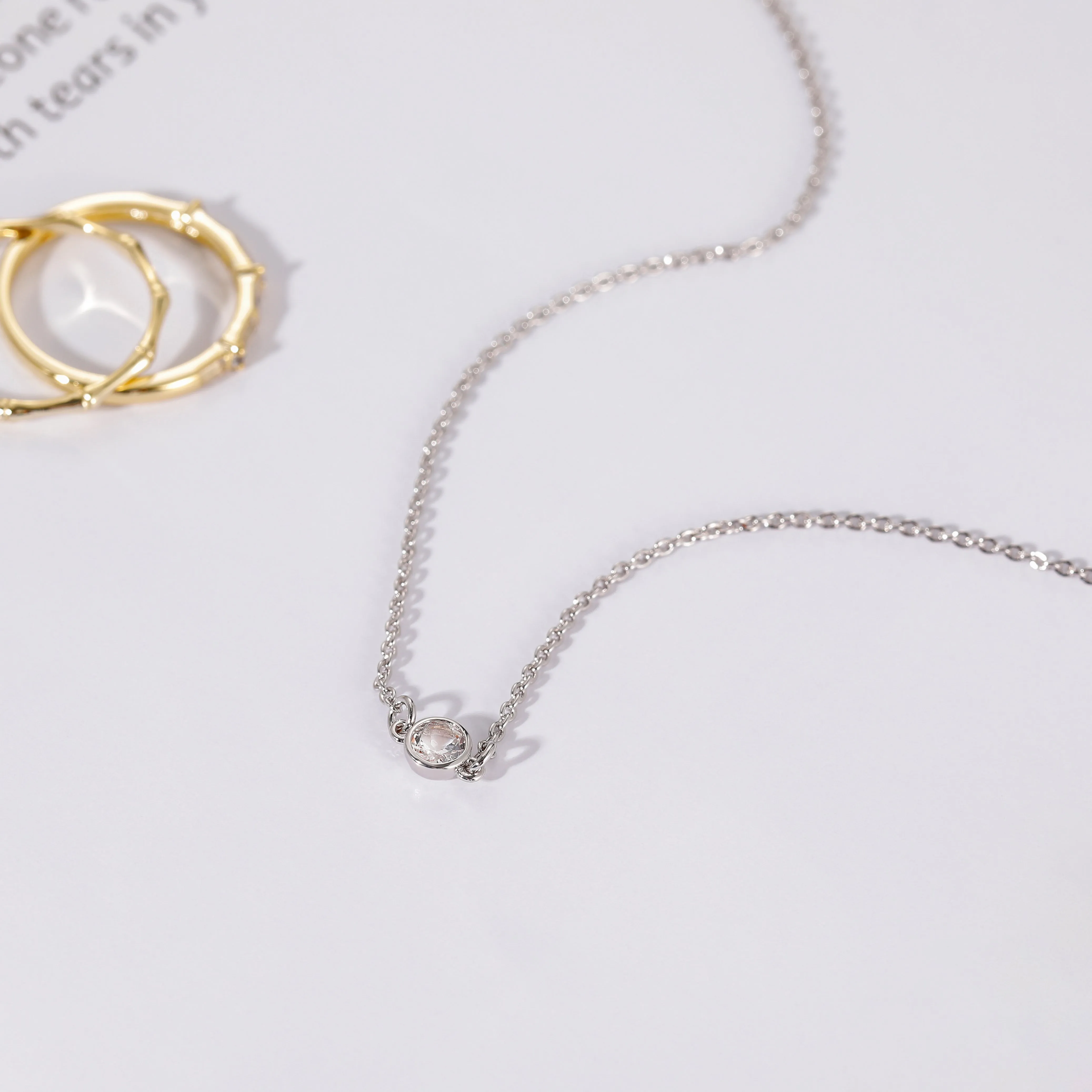 Personalized Birthstone Necklace