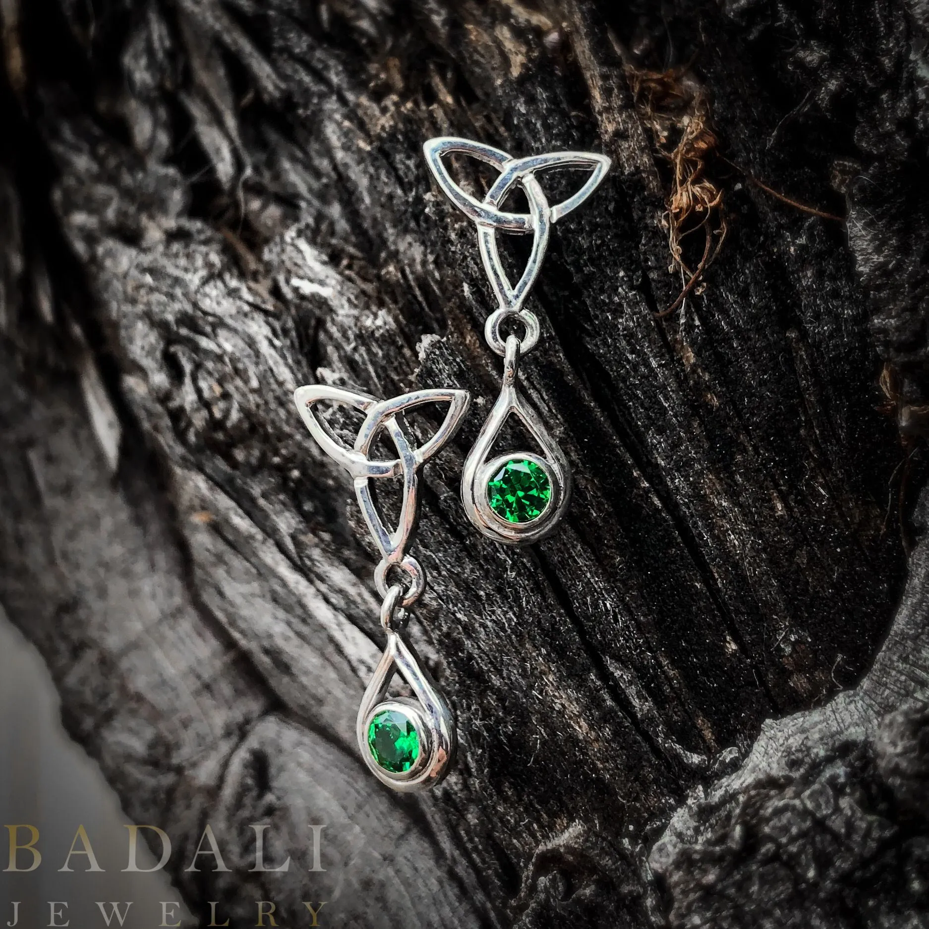 Triskele Earrings