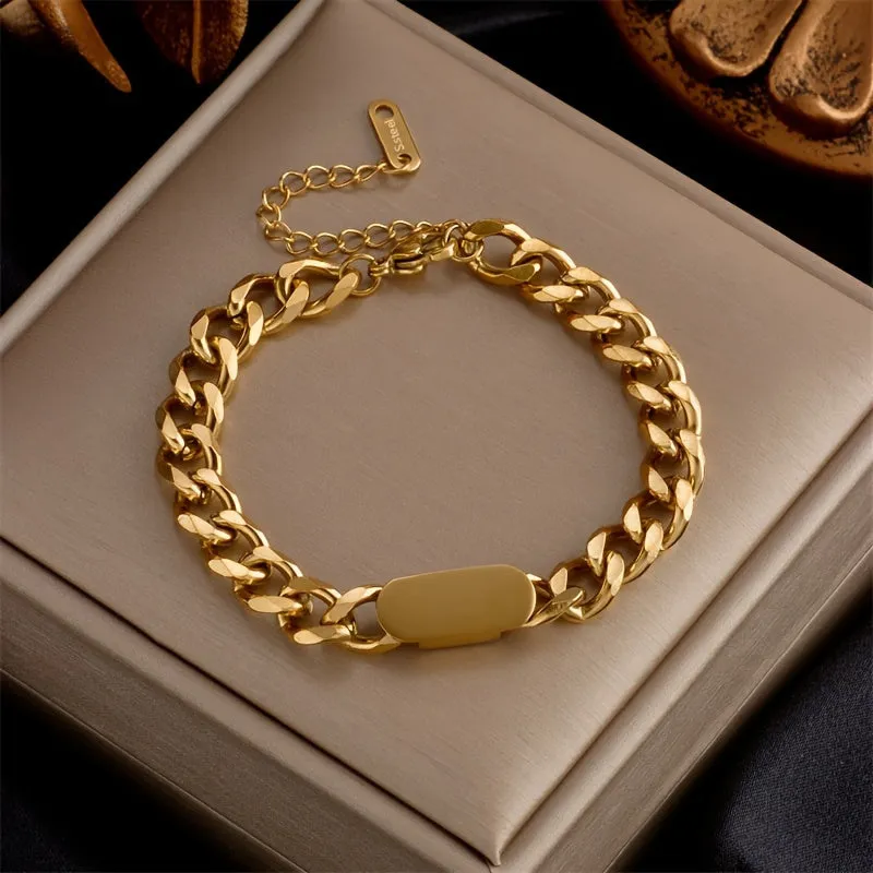 Vintage Stainless Steel Bracelet for Men | Chain