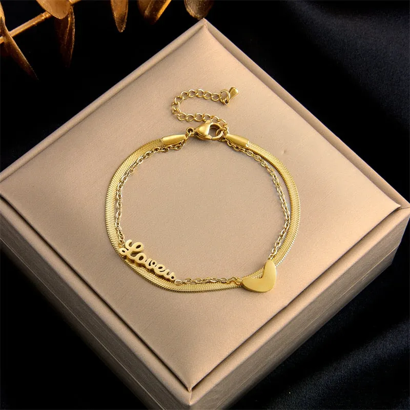 Vintage Stainless Steel Bracelet for Men | Chain