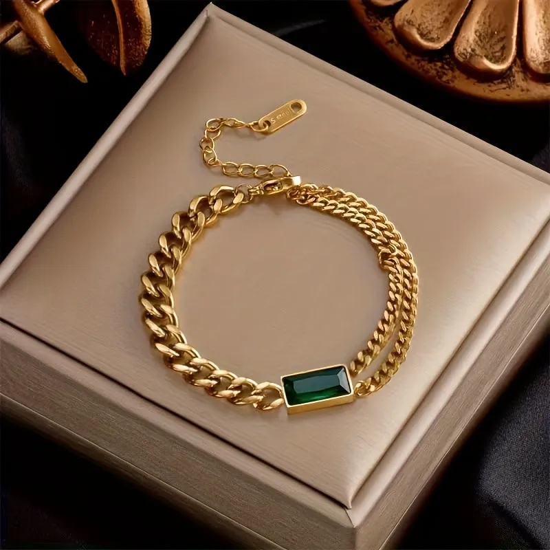 Vintage Stainless Steel Bracelet for Men | Chain