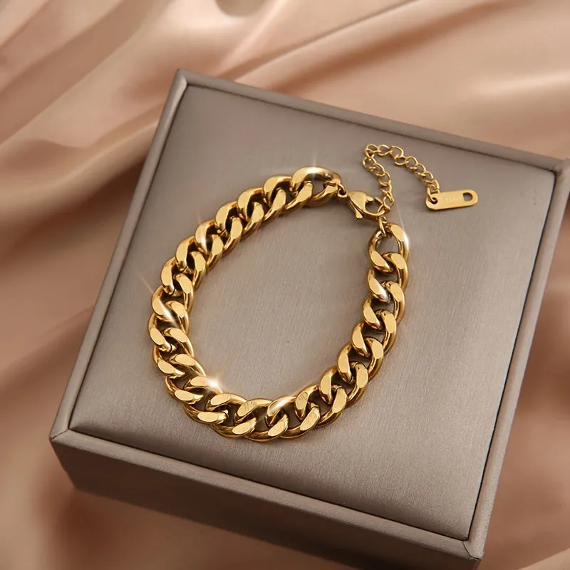 Vintage Stainless Steel Bracelet for Men | Chain