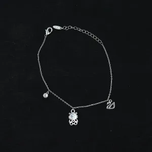 Zircon/AD Charm Bracelet 13291-33